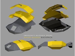 teal drone de emergencia, kit rescate r c vehículos tealdronechallenge reto 3d print model - Mito3D