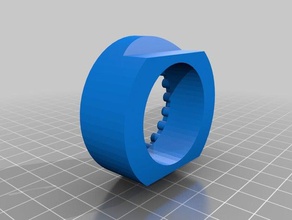 magdumpca m-lok & key mod ar handguard barrel nut tool parts ar15 3d print model - Mito3D