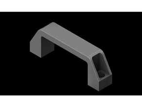 handle accessories door handlebar mount topper handler 3d print model - Mito3D