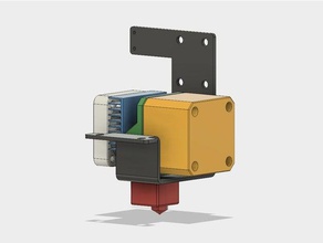 wanhao i3 plus extruder block designer's placeholder model robots designers template 3d print model - Mito3D