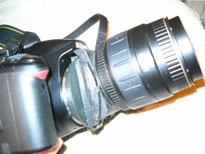 nikon f el cuerpo de la lente tilt shift cámara 3d print model - Mito3D