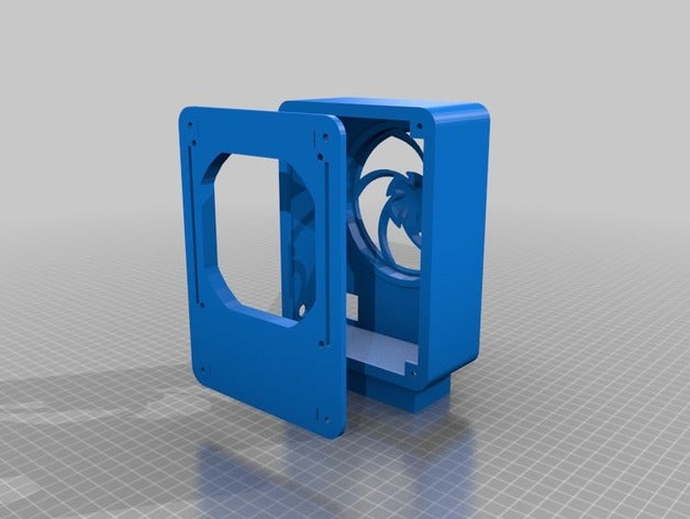 purificateur d'air L'impression 3d 3D print model - Mito3D