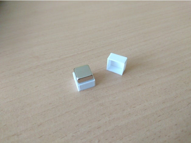 neodymium magnet box diy fridge 3D print model - Mito3D