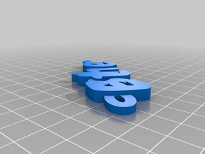 esther keychains customized 3d print model - Mito3D