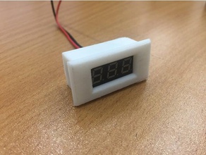 028 inch mini digital voltmeter case diy 0 28 meter voltage 3d print model - Mito3D