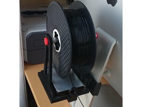 imac filament holder computer 3d print model - Mito3D