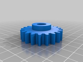 mein angepasstes Modul gear customizer diy kundengebundene 3d print model - Mito3D