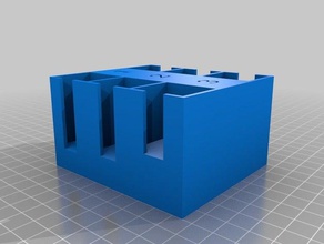 telhas de caixa great western boardgame jogos 3d print model - Mito3D