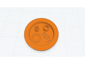círculo de la prueba La impresión en 3d las pruebas calibración impresora 3d print model - Mito3D