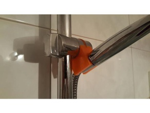 duschbrausen halter porte de douche thingy la salle bains duschbrause dusche le titulaire 3d print model - Mito3D