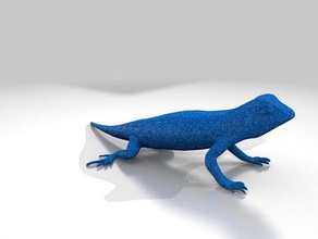 Batı çit kertenkele hayvanlar 3d print model - Mito3D