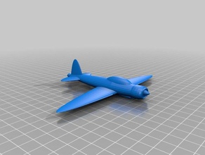 copia de avión La impresión en 3d 3d print model - Mito3D