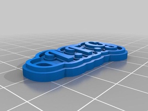 yofg llavero llaveros personalizado 3d print model - Mito3D