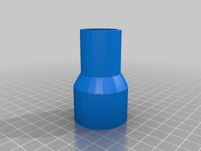 1-Zoll-flag pole-ärmel 3d-drucken 3d print model - Mito3D
