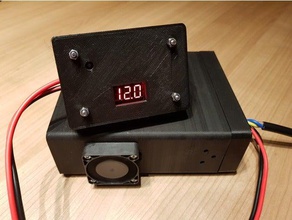 ltc1871 - solar stepup modül durumda elektronik 3d print model - Mito3D