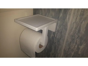 tuvalet kağıdı tutucu banyo 3d print model - Mito3D