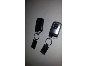 Schlüssel-Sicherheits-toyota automotive 3d print model - Mito3D