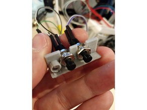 özelleştirilebilir düğme tutucu mini nes pi 3 dava açtı diy 3d print model - Mito3D