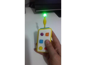 pocoyo télécommande led jouets & jeux 3d print model - Mito3D