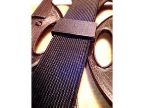 ribbon belt clips-connector tablet bumper case 3d print model - Mito3D