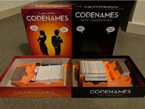 codenames inserts toy & game accessories 3d print model - Mito3D