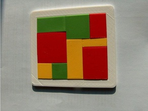 la couleur du puzzle puzzles openscad de 3d print model - Mito3D