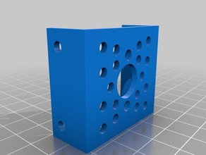 actobotics u channel aluminum cap piece robotics ftc 3d print model - Mito3D