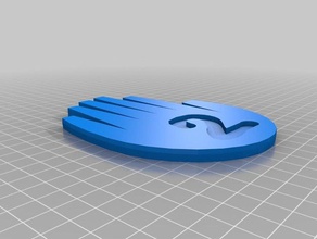 gravity falls de la mano La impresión en 3d 3d print model - Mito3D