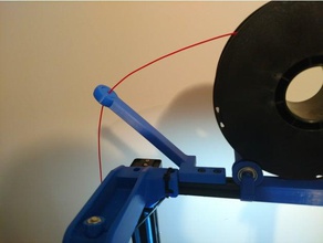 filament guide cr-10-top-mount-filament-Rolle 3d Drucker Zubehör cr-10 creality filament-guide drucken Ort spool-Halter 3d print model - Mito3D