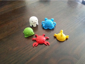tokens children toys & games boardgame child creature game token 3d print model - Mito3D