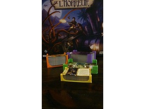card holder games cthulhu eldritch horror lovecraft elders sign 3d print model - Mito3D