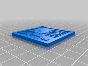 praça jovem cientista chaveiros personalizado 3d print model - Mito3D