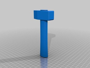 il martello giochi e giocattoli giocattolo 3d print model - Mito3D