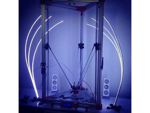 led-Lampe alu tripple-stick diy 3d print model - Mito3D