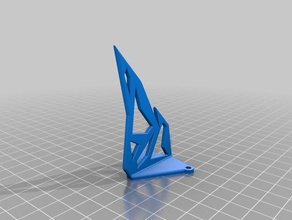 aileron de requin 3b-course 214 cadre L'impression 3d 3d print model - Mito3D