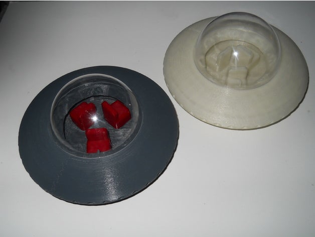 disco volante i veicoli di volo astronave giocattolo ufo 3D print model - Mito3D