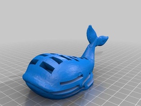 baleine usb sd les gadgets carte 3d print model - Mito3D