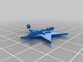 cowboys keychain tj 3d printing 3d print model - Mito3D