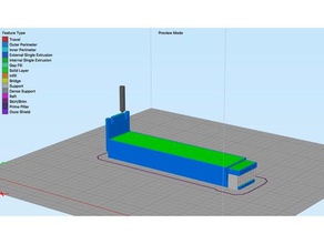 ikea tiroir led omlopp extender les pièces de rechange 3d print model - Mito3D