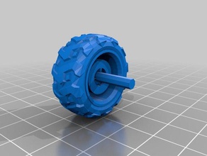 l'indice d'octane de roue L'impression 3d tests 3d print model - Mito3D