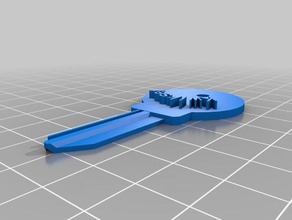 Schlüssel kwikset Haushalt kundengebundene 3d print model - Mito3D