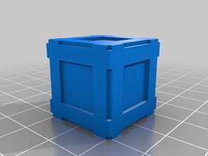 boîtes d'emballage de modélisation à l'échelle accessoires jeu la boîte 3d print model - Mito3D