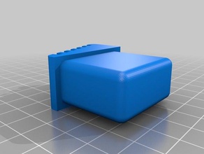 escada de pé peças substituição 3d print model - Mito3D
