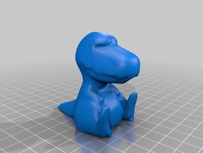 dino t-rex toy & game accessories dinosaur trex 3d print model - Mito3D