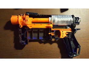 nerf retaliator recon 100ml syringe expt & support toy game accessories 3d print model - Mito3D