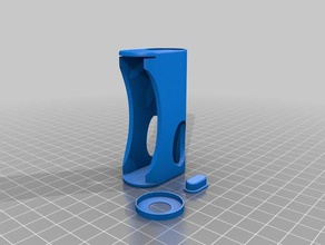 18650 squonk beauty ring 3d printing bottom feeder squonker 3d print model - Mito3D