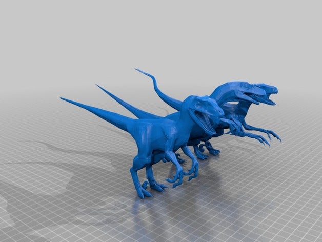velociraptor 3d printing 3D print model - Mito3D