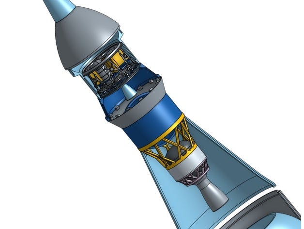 itiraz - sls orion geçici kriyojenik itici sahne modelleri eğitim ICP ıcs mars nasa bilim fen eğitimi alanı uzay aracı gemisi 3D print model - Mito3D