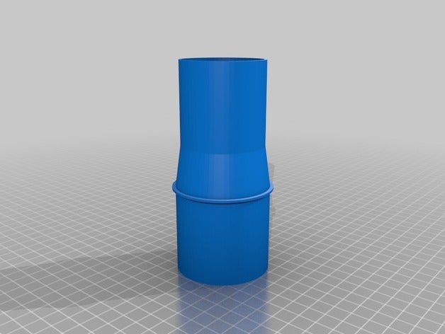 sears shopvac adaptador de mangueira partes personalizado 3D print model - Mito3D