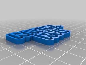rafael rvs keychains customized 3d print model - Mito3D